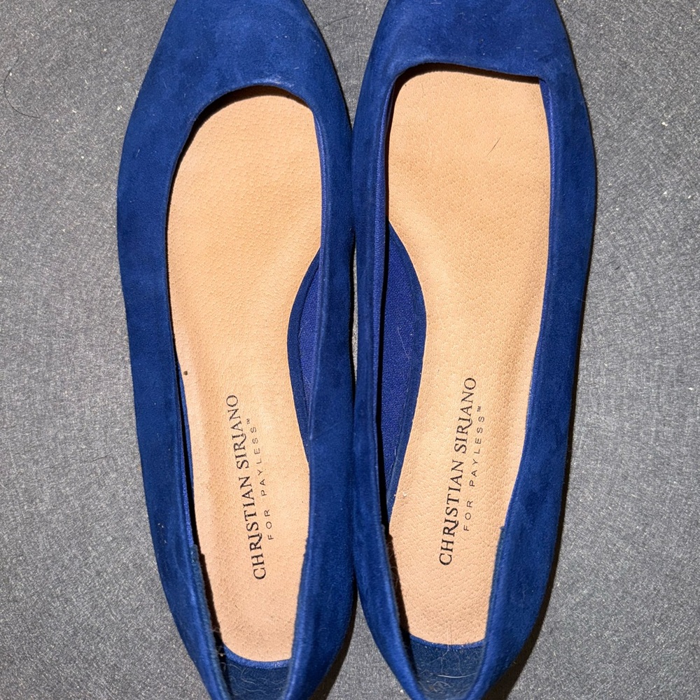 Christian Siriano Women's Blue Flats